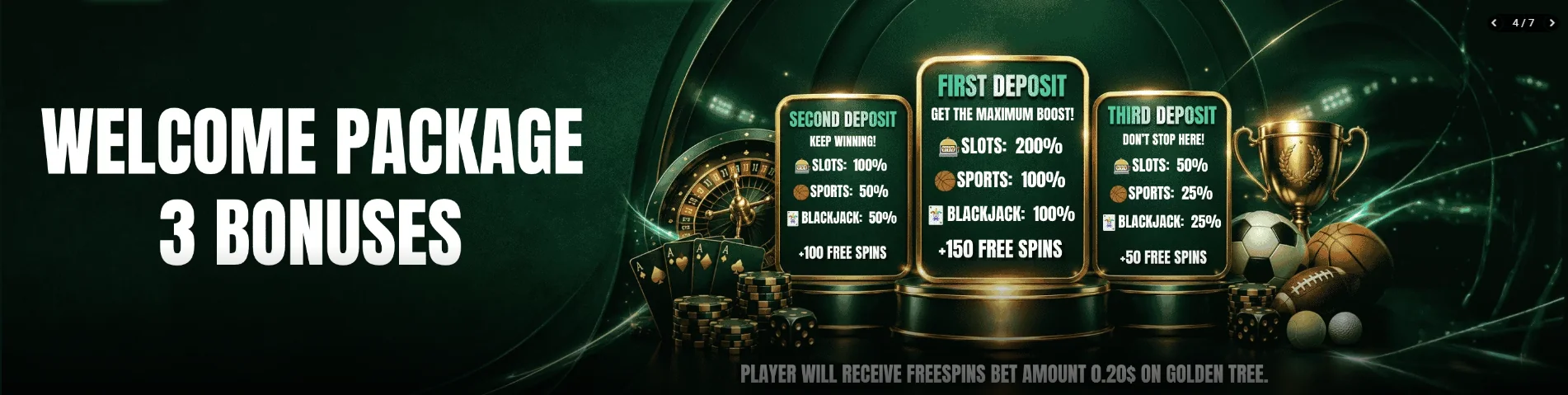 Time4Bets Canada welcome bonus promotion banner up to 300 percent